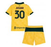 AC Milan Ardon Jashari #30 Koszulka Trzecia dzieci 2025-26 Krótki Rękaw (+ krótkie spodenki)